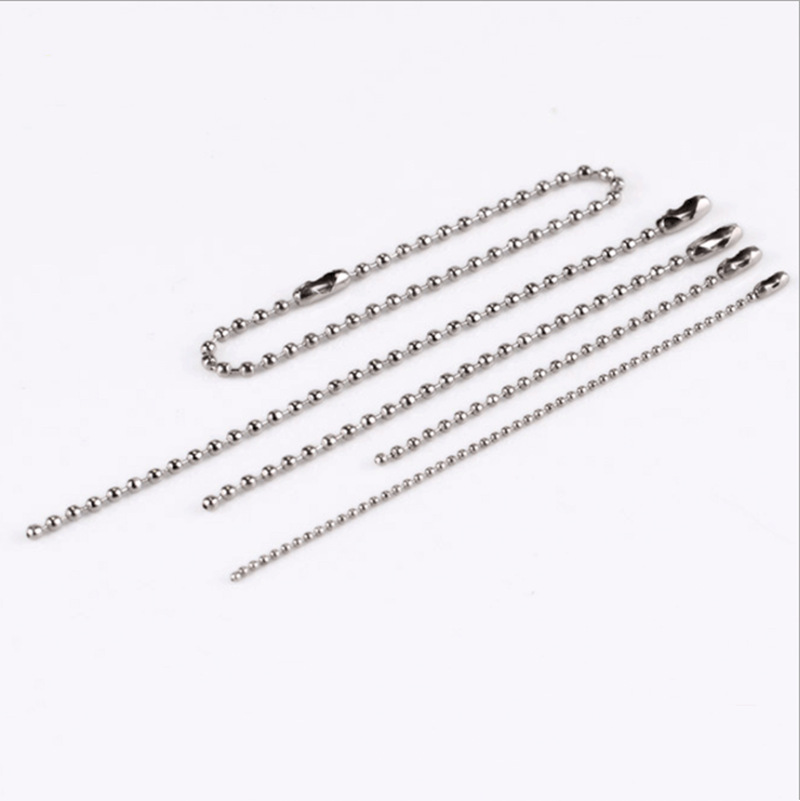 Factory direct metal plating ball bead chain tag toy pendant chain ball bead chain jewelry accessories wholesale