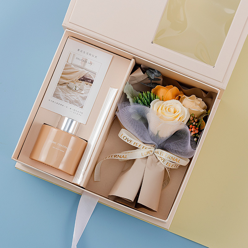 [Gift bag] Dried Flower aromatherapy gift box fire-free aromatherapy indoor fragrance decoration hand gift holiday gift