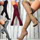20 Winter High Suede Long High Heel Thin Heel Viscose Shoes European and American Over-the-knee Women's Pointed Fashion Boots