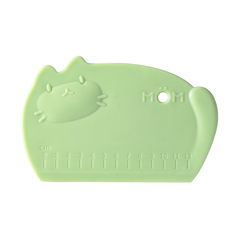 Cutting surface scraper knife baking cutting surface knife with scale rice rolls anti-sticking scraper cake pancake food grade scraping panel