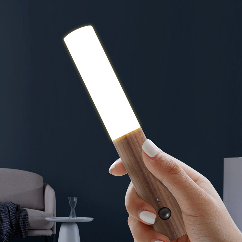 好棒創意知能人体感応夜灯家庭用充電led雰囲気灯家庭用押入れ廊下灯|undefined