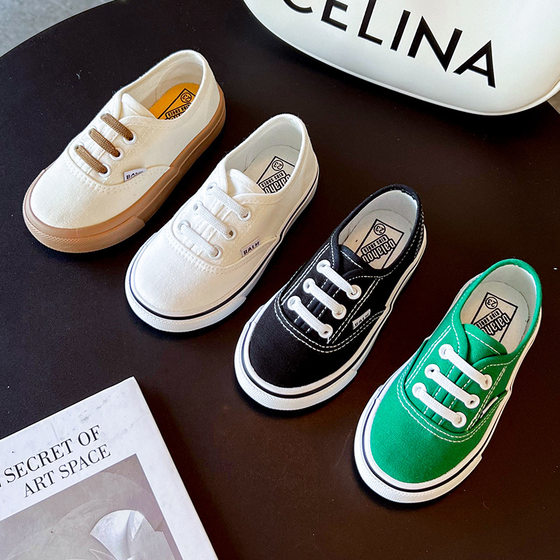 2025 New Summer Kidsren's Shoes, Kidsren's Slip-On Canvas Shoes, Small, Medium and Large Boys and Girls Soft-Soled Family Shoes, Baby Shoes