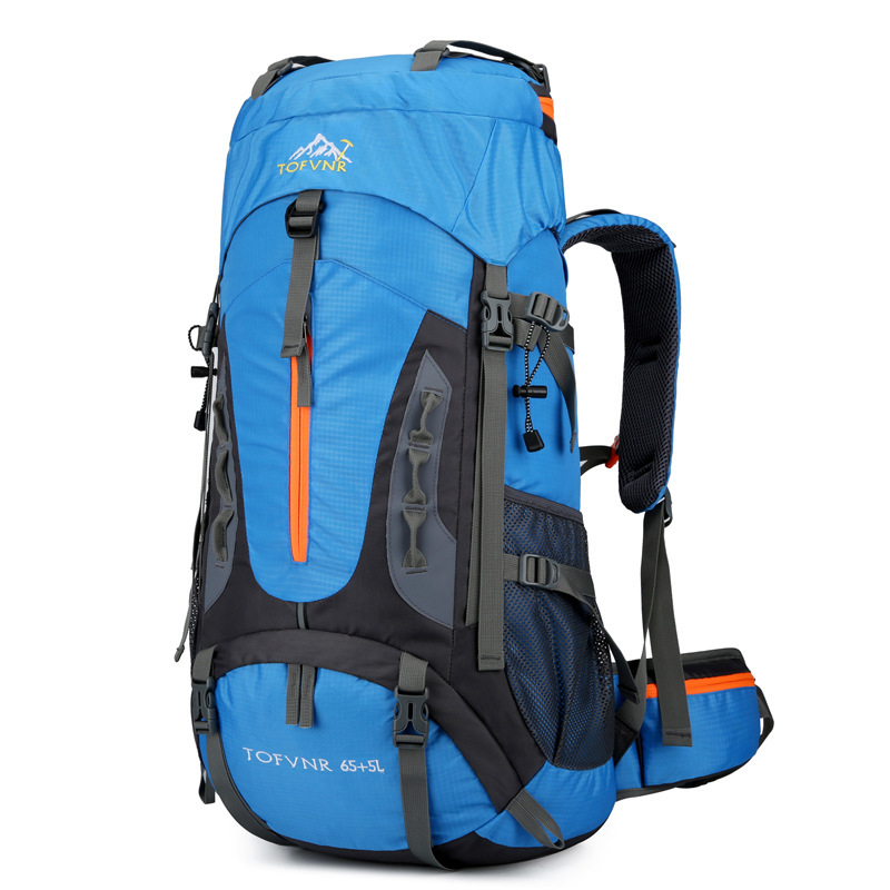 Outdoor hiking mountaineering bag women's new multi-functional backpack travel large capacity backpack men's wear-resistant cross-border wholesale