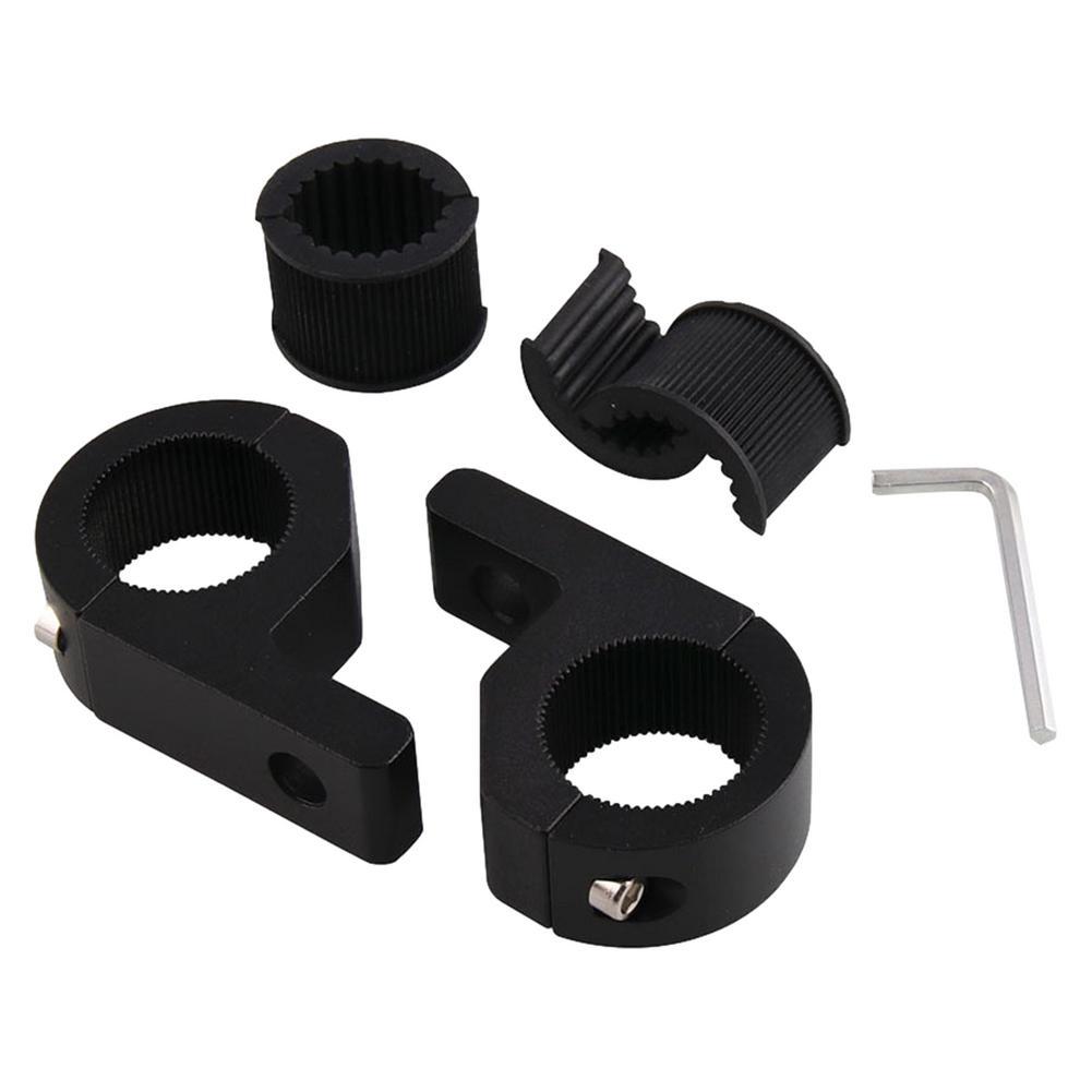 Motorcycle modified external spotlight bracket electric vehicle aluminum alloy extension bracket headlight holder clip lamp holder