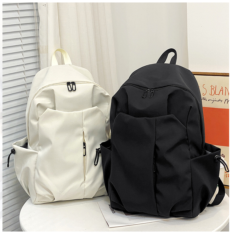 Schoolbag Men's and Women's College High School Students Casual Simple Large Capacity Campus Backpack Fashion Brand Backpack