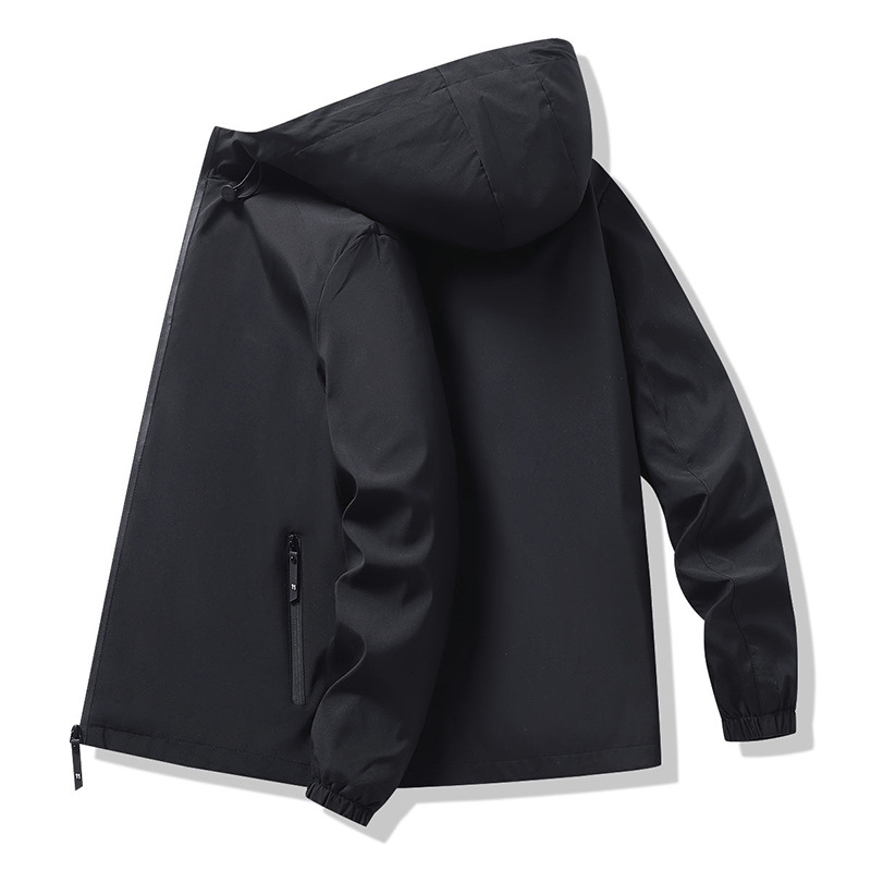 Slim Fit Jacket Men's 2022 Spring New Hooded Jacket Men's Korean Fashionable Casual Top for Youth Men's Wear