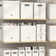 Japanese-style Bookshelf Right Angle Storage Box Household Large Cabinet Storage Box Snack Toy Plastic Box File Storage Basket