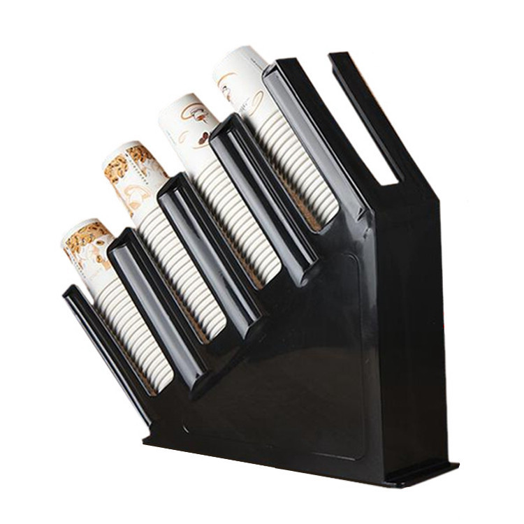 Factory Direct integrated molding injection cup holder disposable paper cup cup holder bar paper cup storage rack paper cup holder