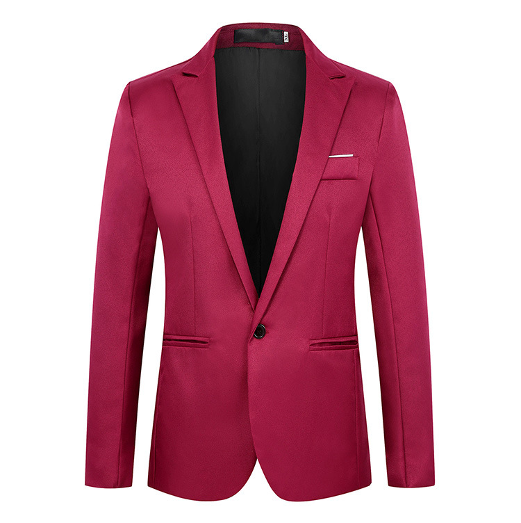 Amazon Foreign Trade men's casual suit men's Korean-style formal business suit small suit slim top coat