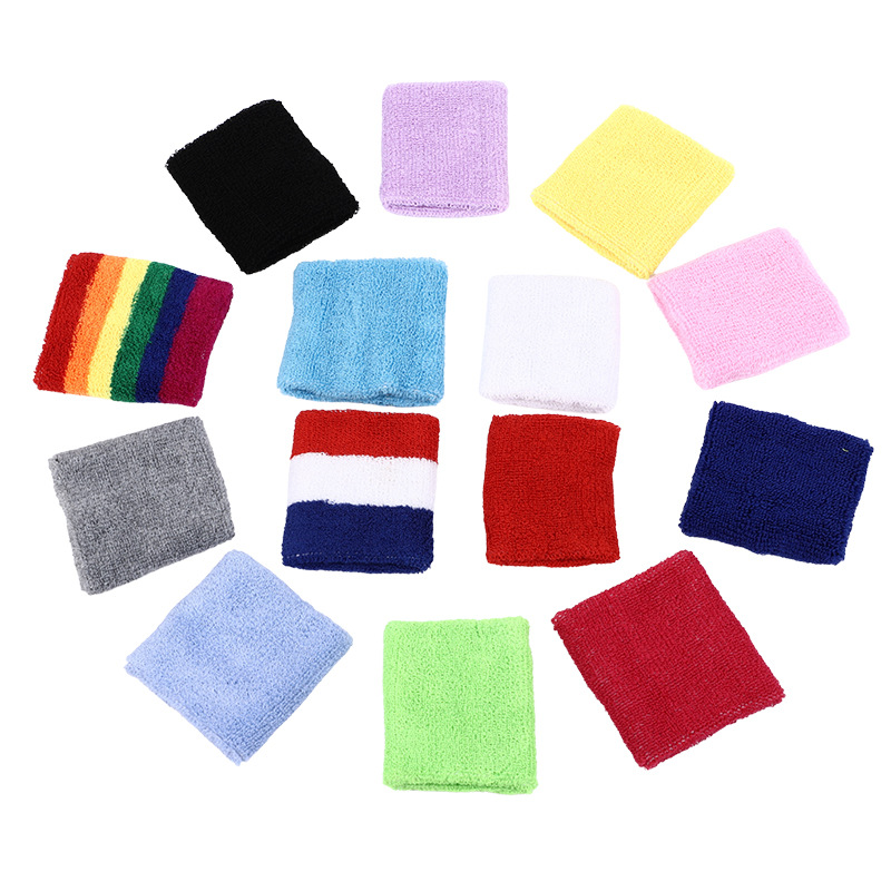 Sports wrist guard wholesale in stock sports bodybuilding fitness running basketball wrist guard breathable cotton sweat absorbent towel wrist guard