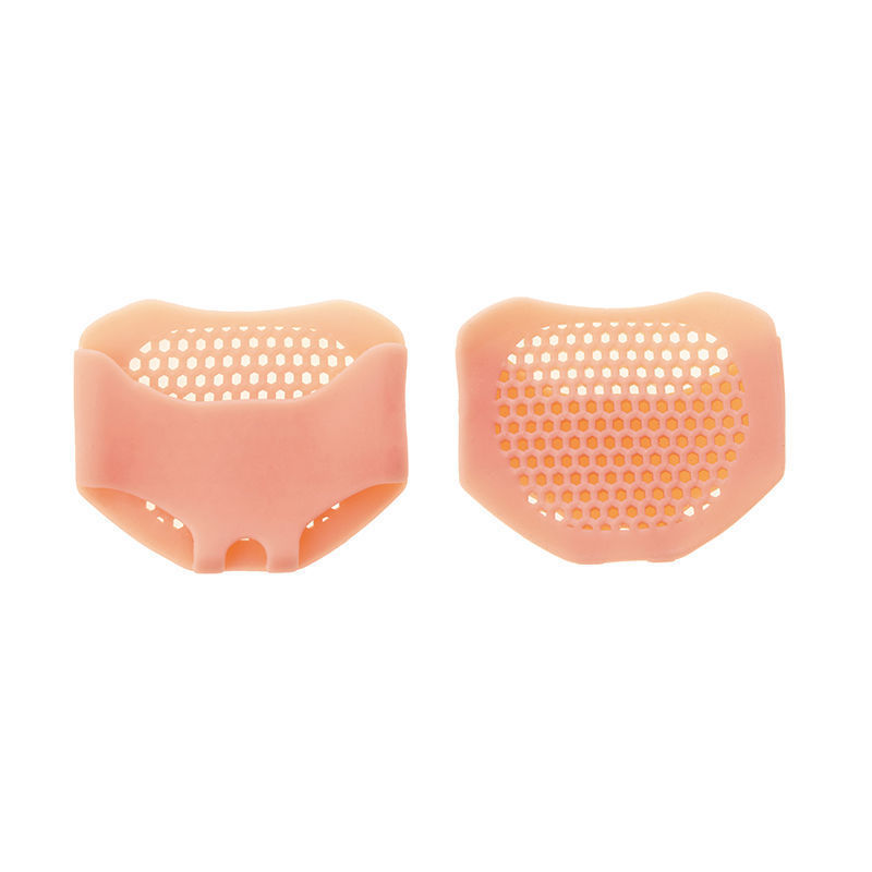 Silicone forefoot pad anti-pain insole female foot protection non-slip super soft honeycomb forefoot pad high heel shoes anti-wear foot artifact