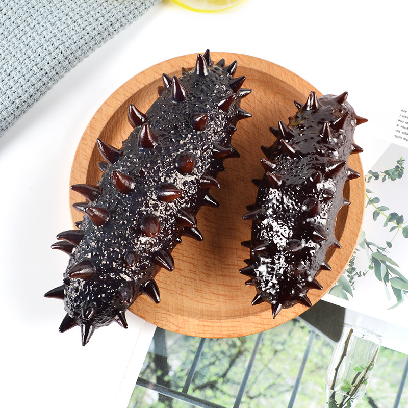 Large simulation of Liao Cucumber and Sea Cucumber Physical Model Seafood Market Food Play Food Food Food Shooting Props Ornaments