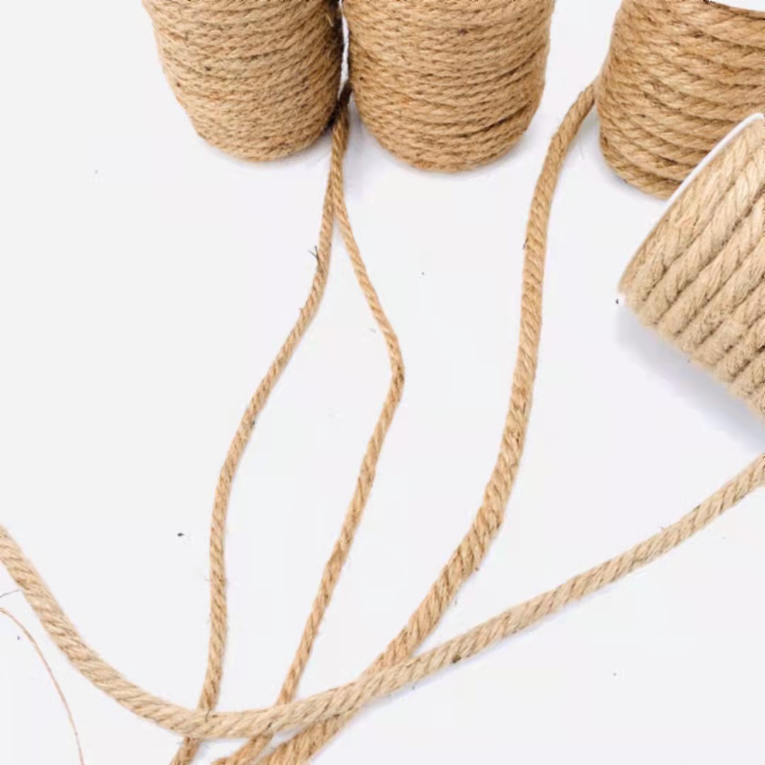 Hemp rope diy handmade JUCE rope vintage decorations photo wall hemp rope material binding rope color hemp rope spot