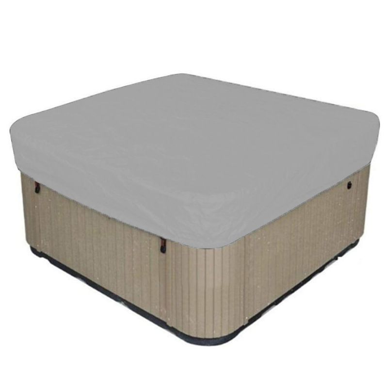 Cross-border factory 210D Oxford cloth silver-coated bathtub cover cloth courtyard anti-falling leaves UV SPA swimming pool dust cover