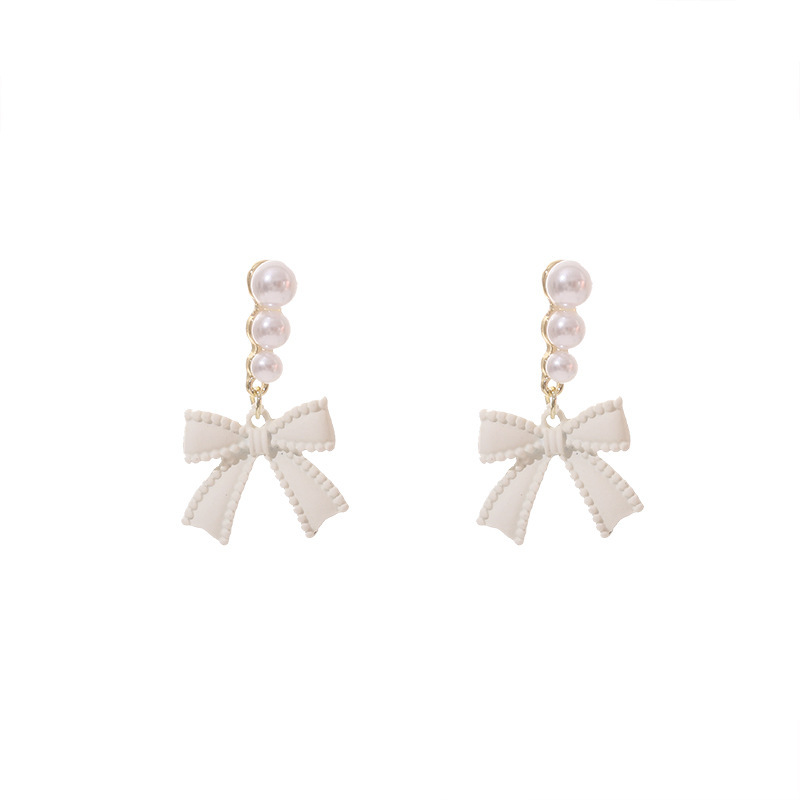 Light luxury style pearl earrings women's wholesale South Korea temperament net red earrings new fashion earrings high sense
