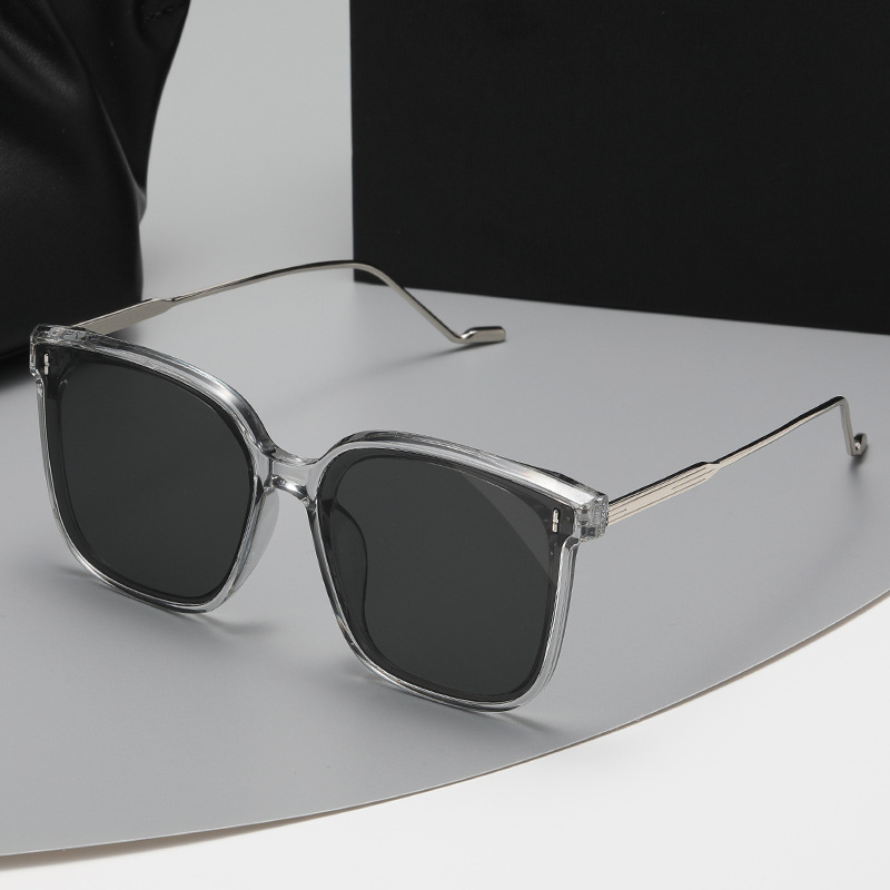 2022 New Korean Style Retro Fashionable Large Frame GM Sunglasses for Men and Women Anti-UV Little Red Riding Book Same Style Sunglasses
