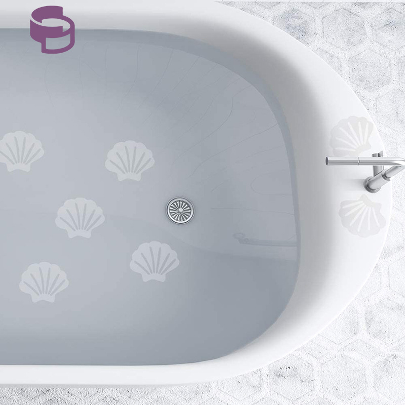 Creative shaped bathtub anti-slip stickers color wall tile floor anti-slip stickers cartoon shower anti-slip stickers