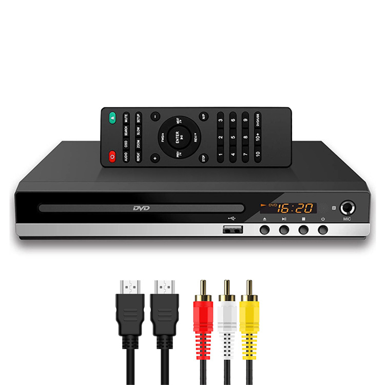 Manufacturer in stock home HD dvd player EVD player children's VCD player HD Mini CD player