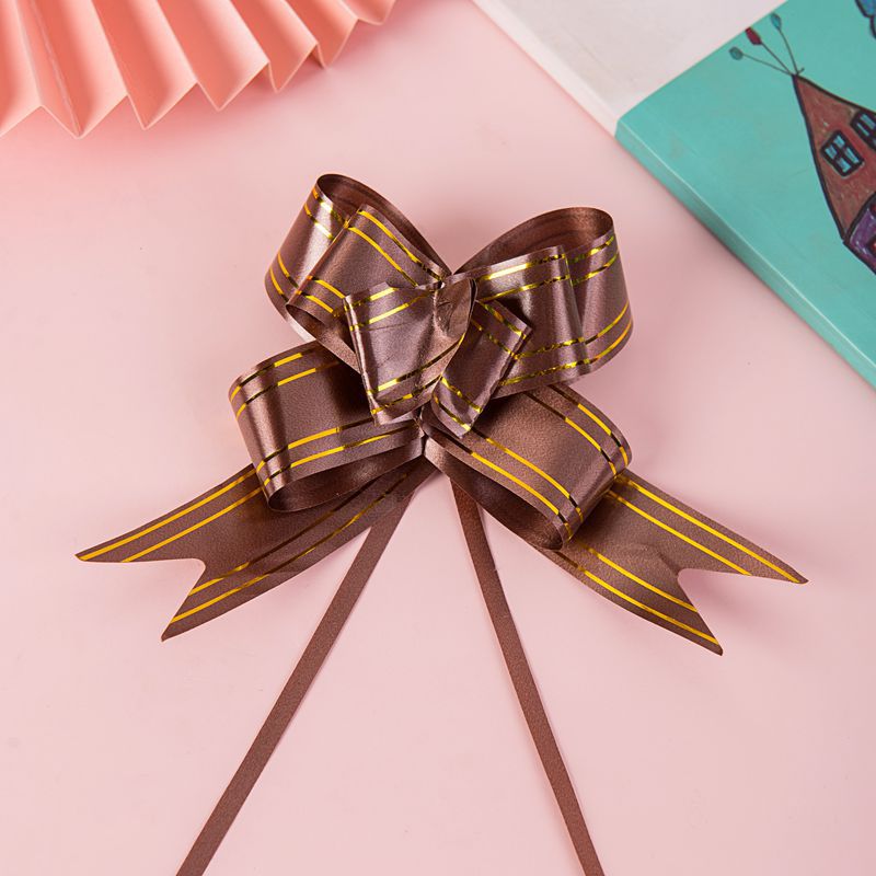 Factory wholesale Christmas gift flower packaging Phnom Penh bow flower ribbon 30 medium hand flower