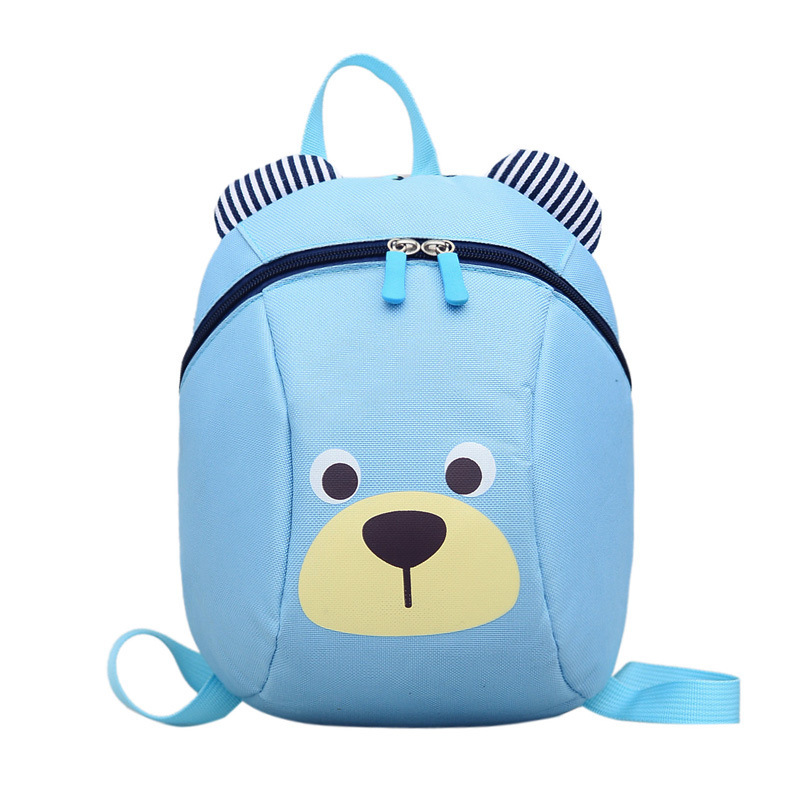 Wholesale Bear 1-3 years old anti-lost schoolbag cartoon boys and girls children kindergarten small class backpack portable