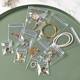 Transparent Thickened PVC Self-sealing Bag for Jewelry Storage Bag Jewelry Bracelet Necklace Sealed Bag