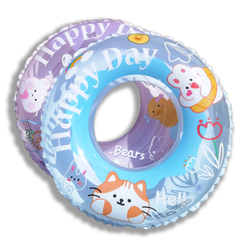 Swimming ring children's swimming ring baby boy boy girl swimming ring buoyancy ring inflatable thick cartoon underarm ring