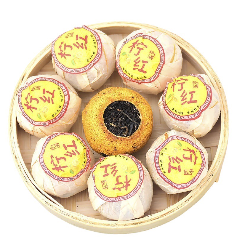 [Hengyun he] Lemon black tea small lemon red gold lemon slice tea ancient tree Yunnan Yunnan black tea wholesale bulk