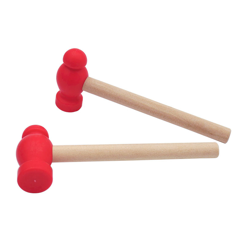 [Spot] Small Hammer Small Wooden Hammer Children's Simulation Maintenance Tool Beating Table Piling Table Music Beating Piano Accessories