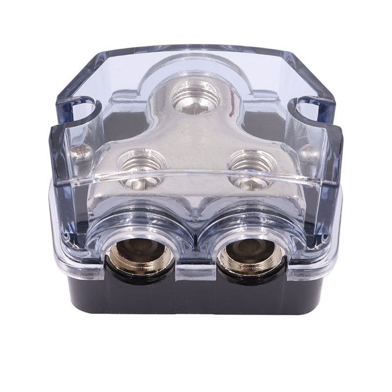 Car audio amplifier modification insurance one-half/three/five ground wire box distribution box Hub distributor