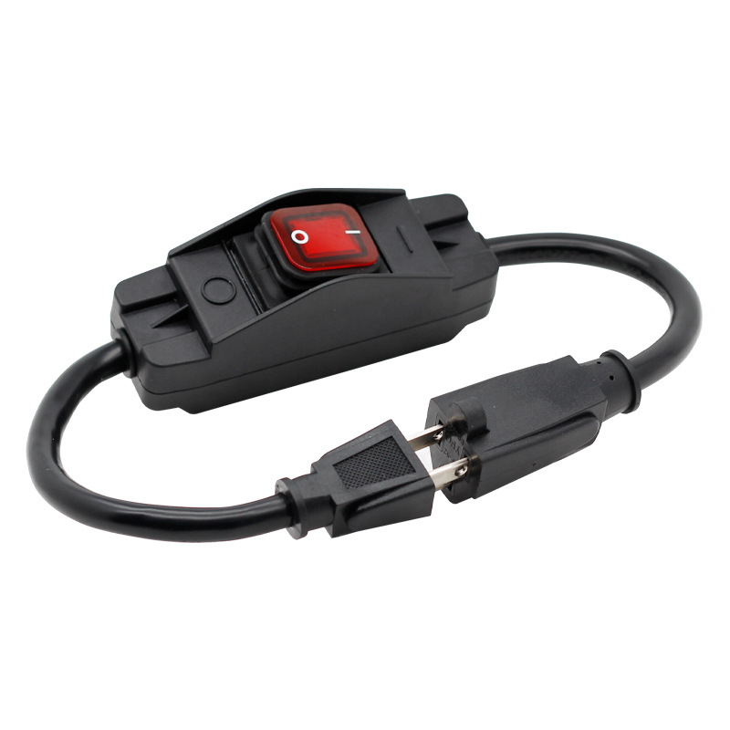 Ip66美規三差308防水スイッチ母差14awg 15a 250v大電流電源コード|undefined