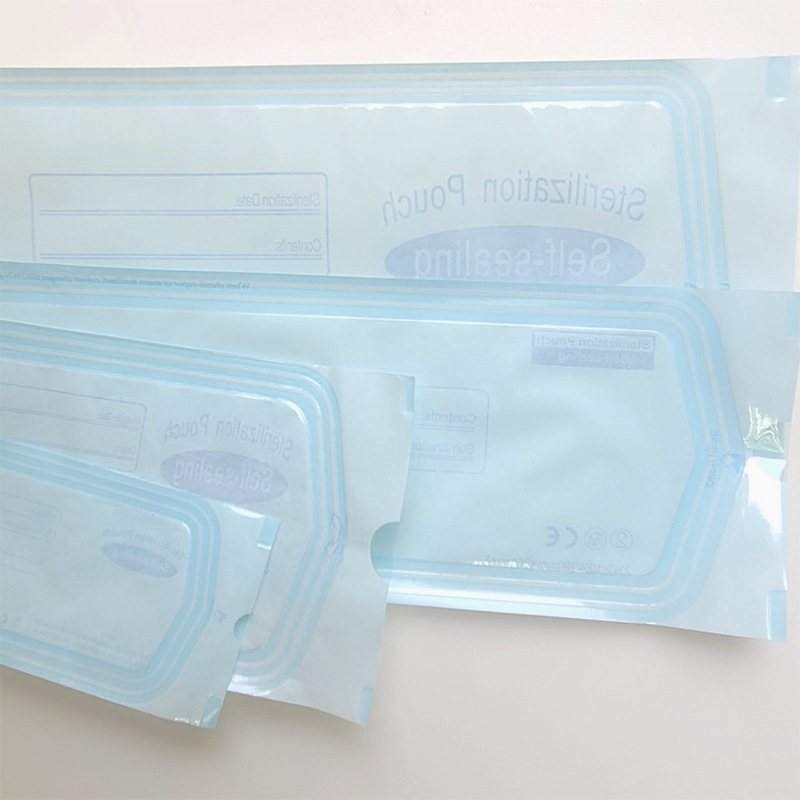 Factory spot self-adhesive sterilization disinfection special packaging with Sterilization Indicator Dental Sterilization Indicator self-adhesive bag