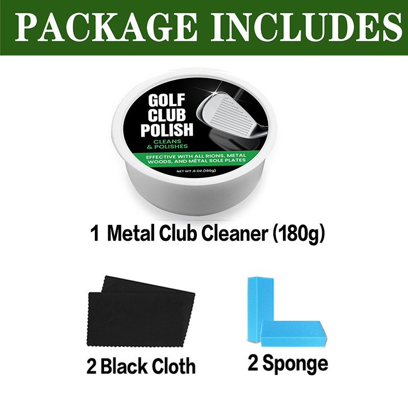 Golf Iron Club Cleaning Golf Metal Club Maintenance Cream Scratch Repair Polishing Brightening Gloss Restoration