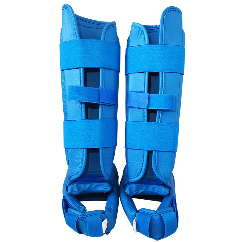 Factory direct karate guards leg guards boxing taekwondo children adult calf guards shin guards Foot Guards