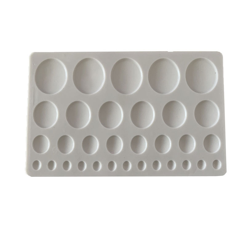 DIY Size Love Silicone Mold Chocolate Dessert Decoration Fondant Cake Valentine's Day Love Plug-in Edge