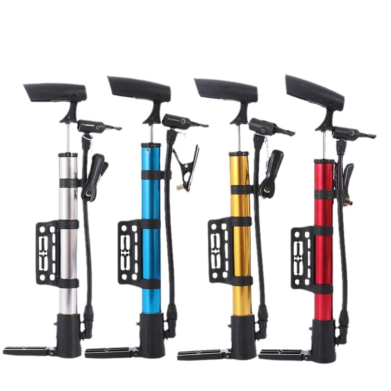 Aluminum Alloy manual pump portable labor-saving ball bicycle pump manufacturers wholesale a large number