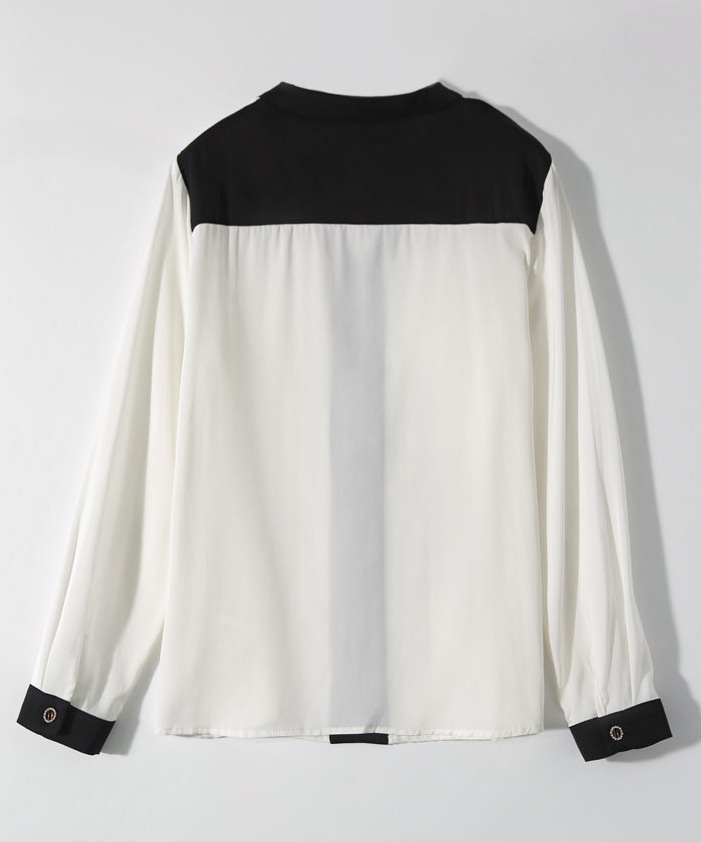 Bring Your Own Color Value and Comfort Refreshing and Comfortable Pearl-like Shine-like Shine-like Silk-like Shirt Women's Autumn European Goods