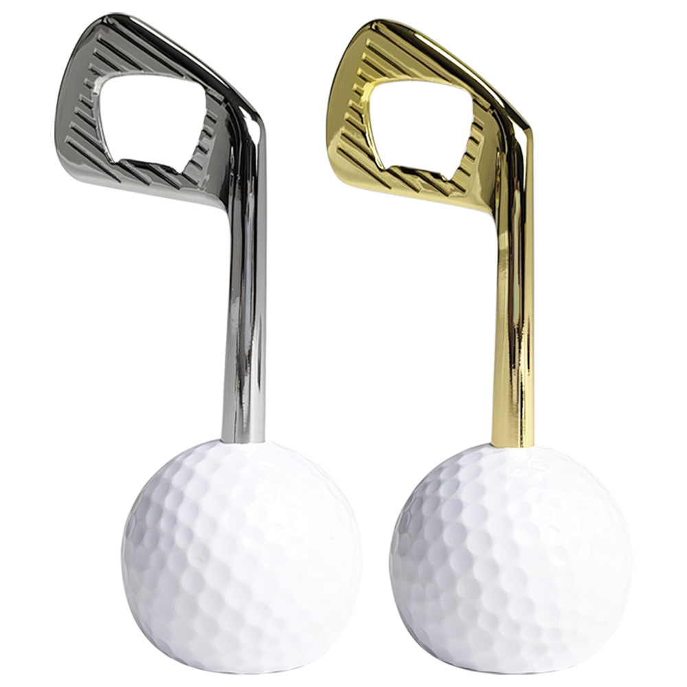 Cross-border in stock Factory Direct Golf beer bottle opener zinc alloy beer bottle opener
