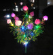 Pink color light boxed