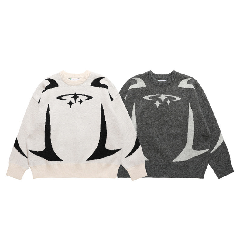 Elegant Commuter Pullover Sweater Women's 2025 Autumn and Winter New Loose All-match Crewneck Sweater for Outer Wear