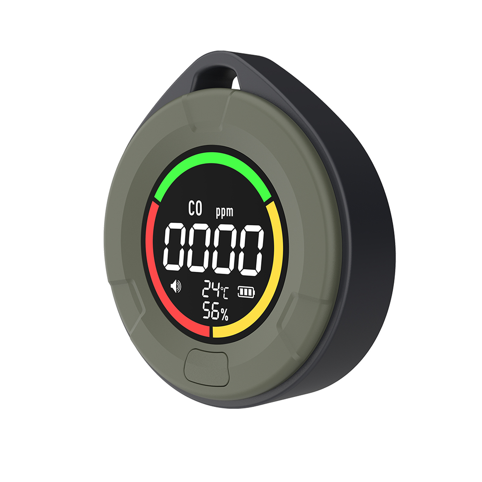 New portable carbon monoxide air detector CO household air quality monitor camping anti-poisoning