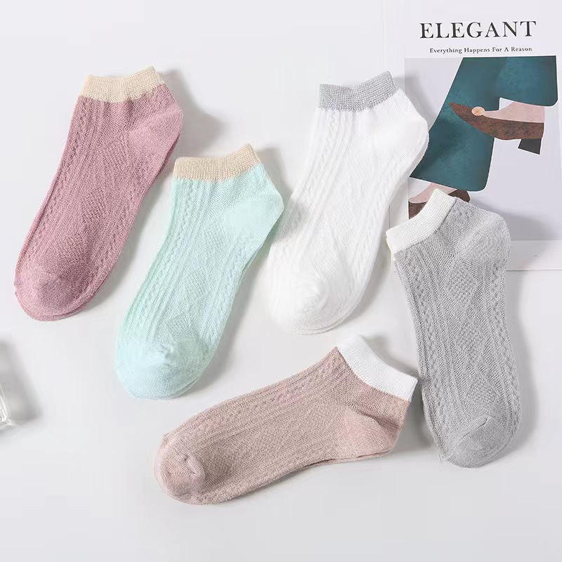 Socks women's socks spring and summer Net red explosions Japanese small fresh Joker boat Socks shaking voice welfare generation factory wholesale