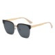 Beige frame Black gray slice