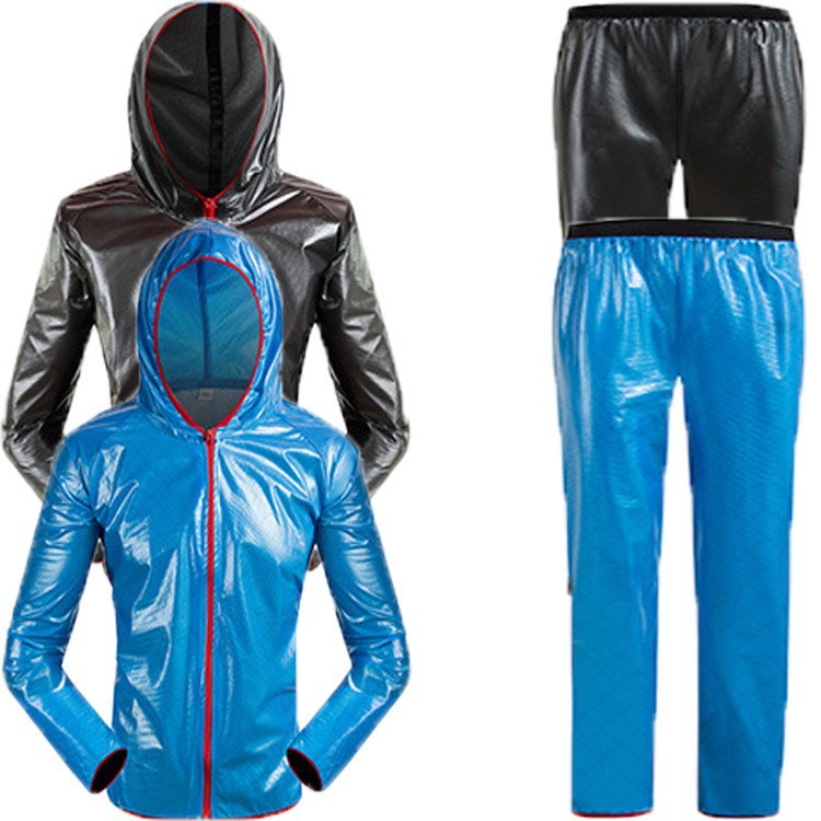 Outdoor new multi-functional reflective riding suit long sleeve men's and women's raincoat windproof waterproof fashion casual wholesale