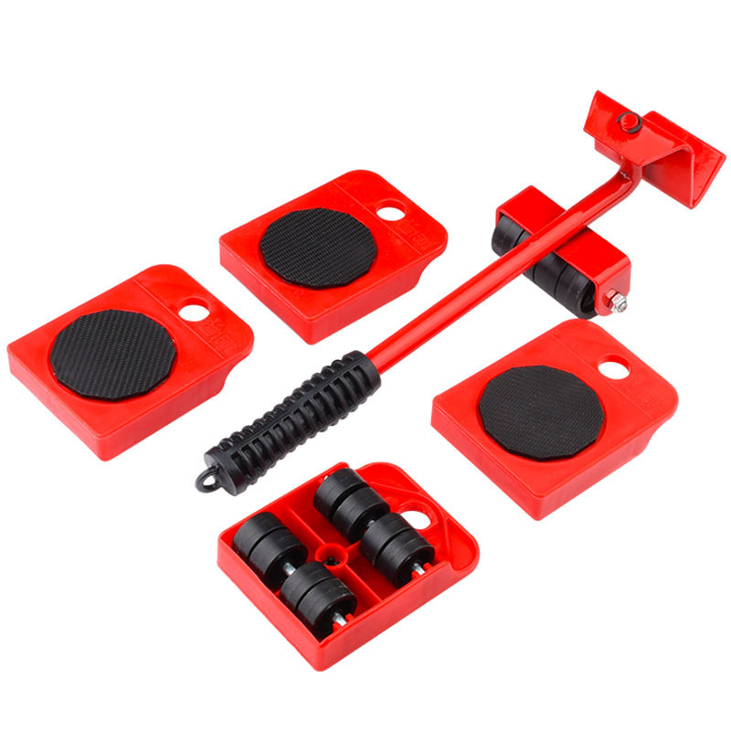 Weight Lifting Artifact Moving Portable Furniture Lifting Bed Big Tool Single Person Labor-saving Heavy Duty Mover Pulley