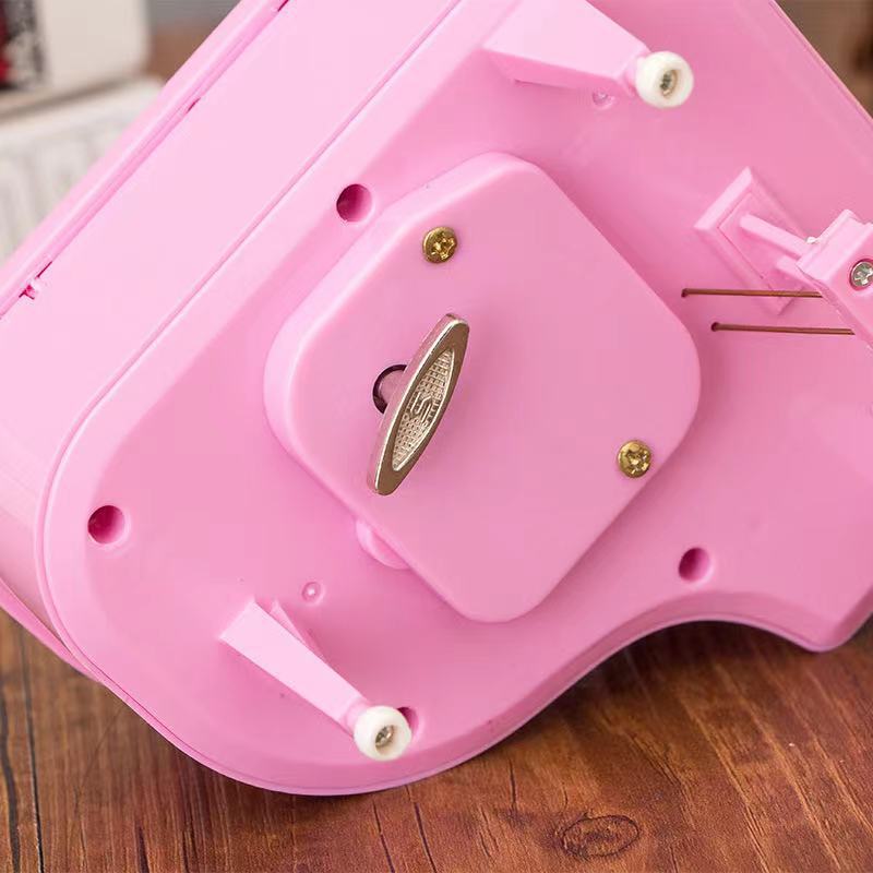 Handmade diy piano music box rotating ballet girl music box cake baking decoration gift