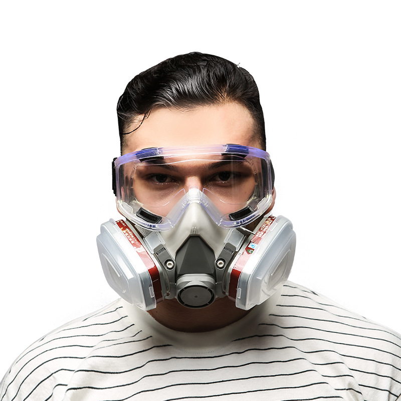 6200 gas mask half mask pesticide spray paint chemical special formaldehyde decoration cross-border dust and poison protective mask