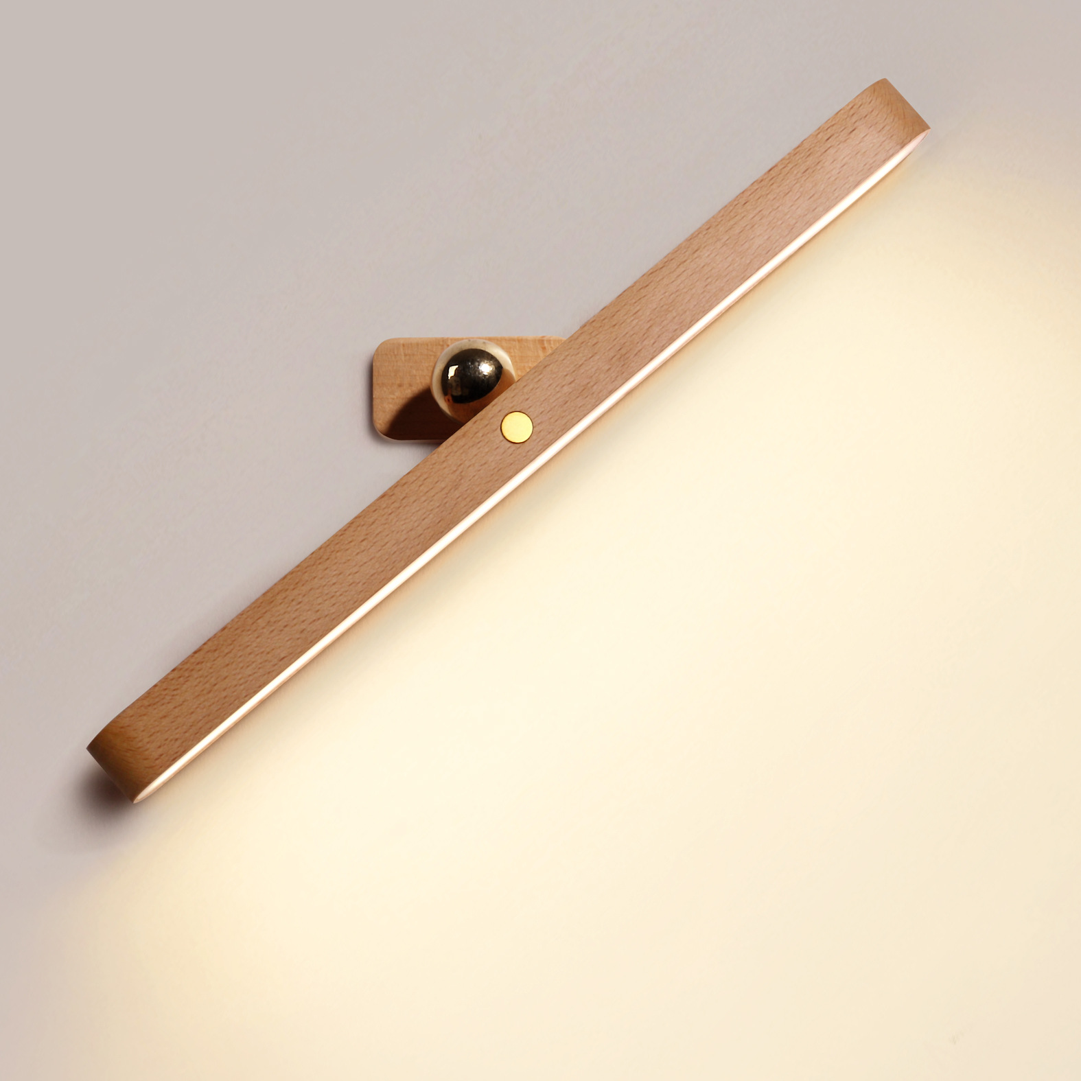 Great mirror headlight fill light mobile lighting night light led charging strip touch Corridor light wall light