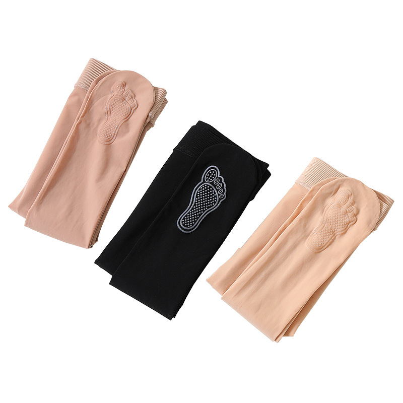 S277 silk stockings women's thin steel stockings silicone anti-slip pantyhose women's spring and autumn bottoming socks