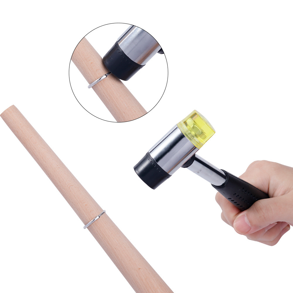 Rubber Wood Ring Stick Ring Stick Ring Shaping Repair Stick Solid Wood Ring Stick Round Repair Tool