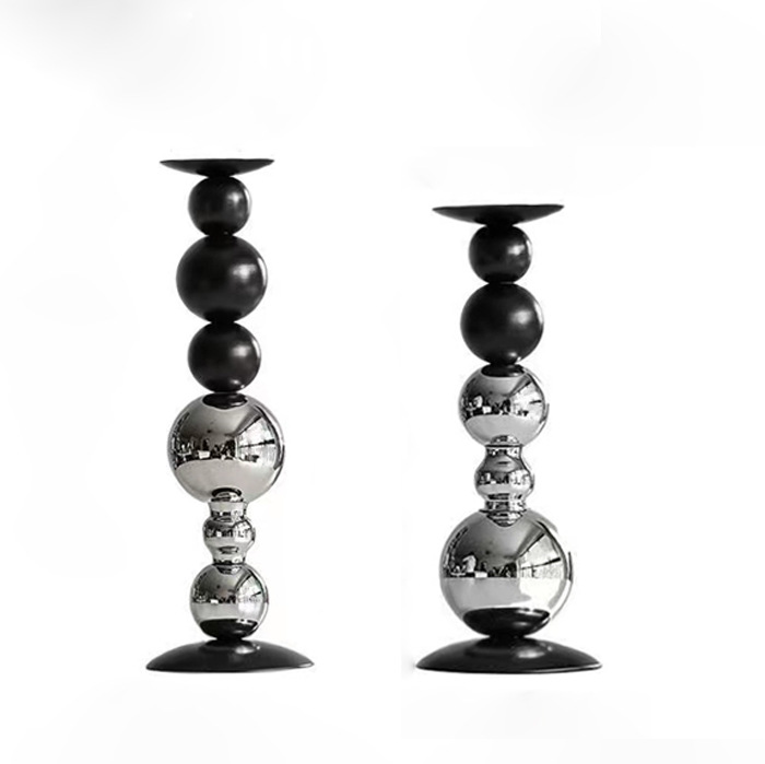 Light Luxury Aromatherapy Candle Holder Ornaments ins Vintage Romantic Dining Table Candlelight Dinner Props Home Simple Decoration
